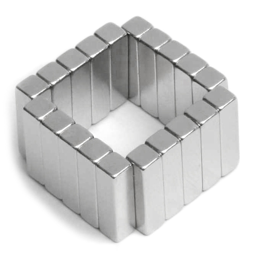 Blokk magnet 15 x 5 x 5 mm Neodym supermagnet