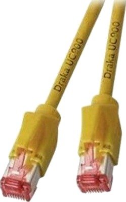 Rj45 Patchkabel Kat.6A Uc900 Tm21 K8055.025 S/Ftp Ftp Lszh Gul 0,25M