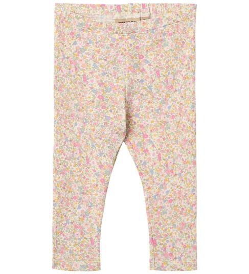 Wheat Leggings Jules Blush Flower Eng Wheat 62 Leggings Flerfarget