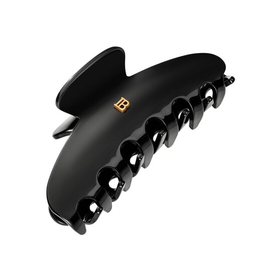 Balmain Cellulose Acetate Pince À Cheveux Large Hairclip Black Balmain Cellulose Acetate Pince À Cheveux Large Hairclip Black