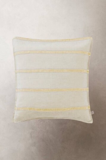 Jotex KARLA putetrekk 50x50 cm Lin beige / gul 1615943-03-0 1639911-04-31