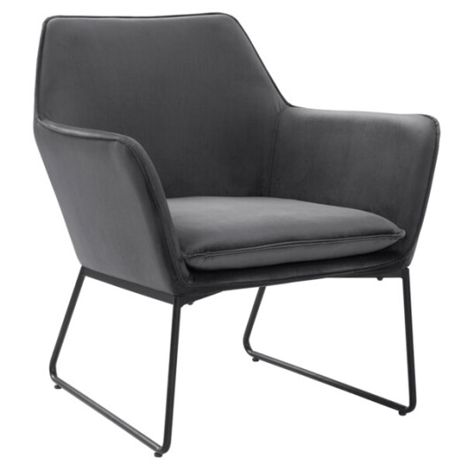 Jotex ELLNE lenestol Mørk grå/svart 1599621-02-0 1044004-09-0 Jotex ELLNE lenestol Mørk grå/svart 1599621-02-0 1044004-09-0