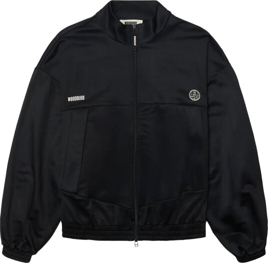Woodbird Wbchang Solid Track Jacket Black XL Woodbird Wbchang Solid Track Jacket Black XL