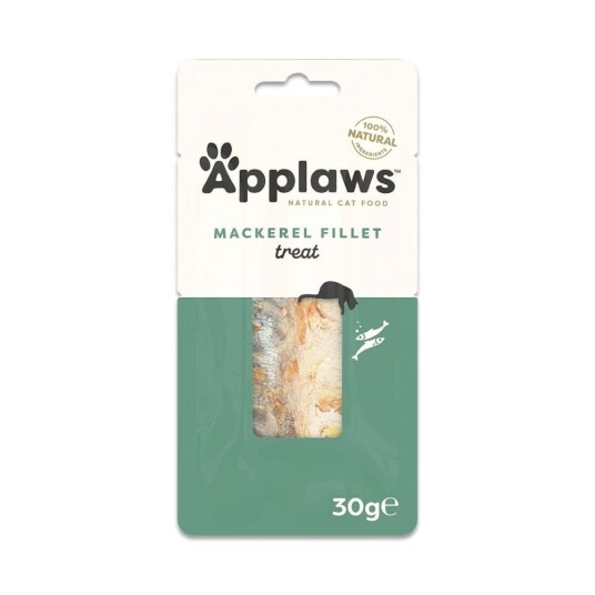 Applaws Makrell Loin Godbiter Til Katt 30G Applaws Makrell Loin Godbiter Til Katt 30G