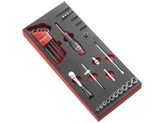 Facom Socket Adapter Sæt 1/4 (6,3 Mm) Modm.Rl161-36