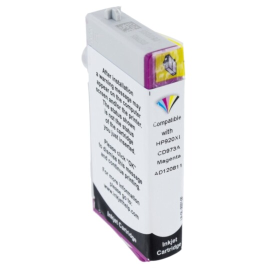 inkClub MHB490 Blekkpatron, erstatter HP 920XL, magenta, 800 sider