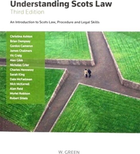 Understanding Scots Law Av Various