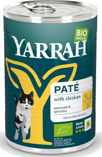 Yarrah Økologisk Pâté Økologisk Kylling 1 X 400 G