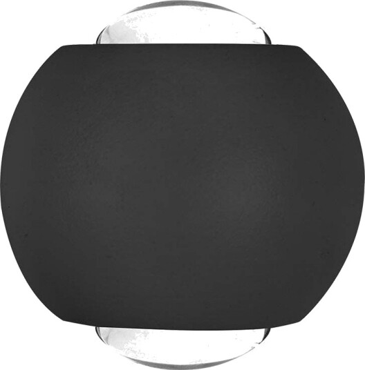 V Tac 2W LED COB vegglampe opp/ned lys IP54 sort aluminium 3000K 4,2 x 4 cm Kulør : Nøytral V Tac 2W LED COB vegglampe opp/ned lys IP54 sort aluminium 3000K 4,2 x 4 cm Kulør : Nøytral