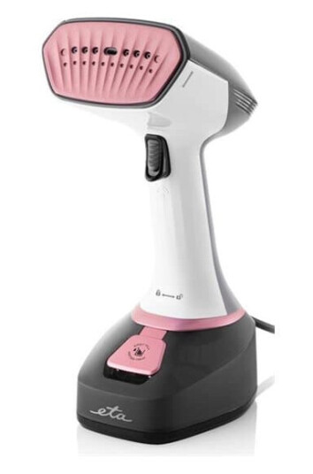 Eta Stephany 2270 90000 - Håndholdt Tøydampstrykejern Med Automatisk Slukking - Såleplate: Keramisk - 1400 W - Hvit/Grå