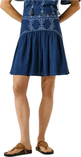 Pepe Jeans Dame Skjørt Blå XS,
