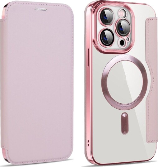 Trolsk Lommebokdeksel med MagSafe (iPhone 14 Pro) Rosa