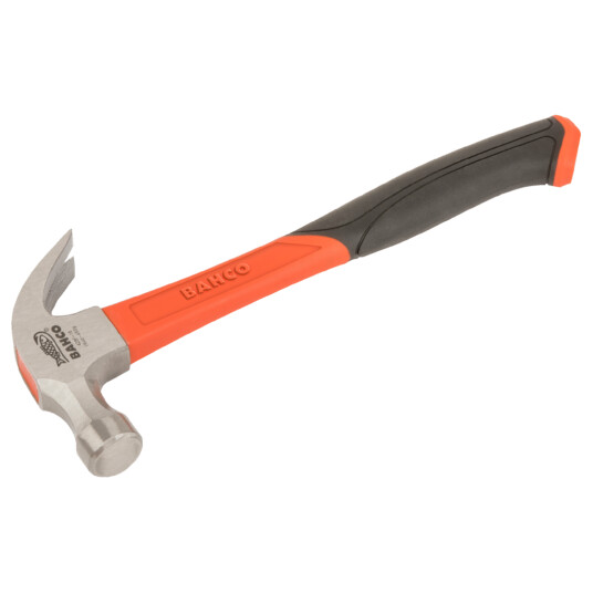 Bahco 16 OZ Snekkerhammer med Glassfiberhåndtak, Tømmerhammer Bahco 16 OZ Snekkerhammer med Glassfiberhåndtak, Tømmerhammer