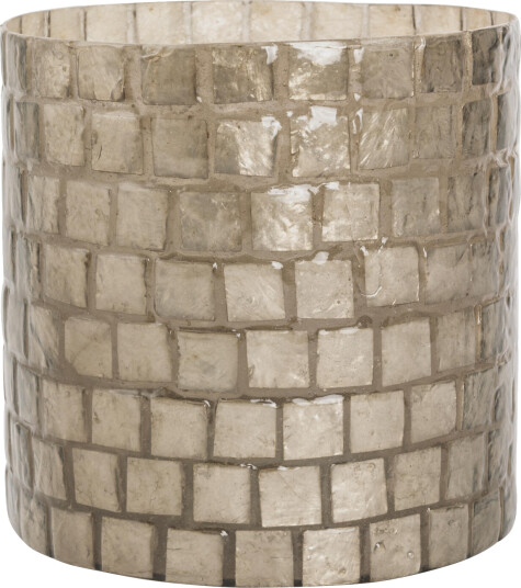 Halvor Bakke Lyslykt Capiz Brick Nougat Medium