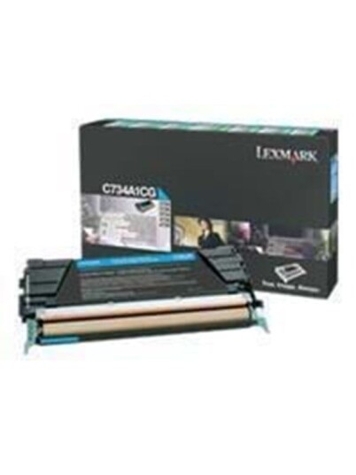 Lexmark C734A1CG Toner - Laser toner Blå Lexmark C734A1CG Toner - Laser toner Blå