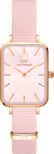 Daniel Wellington DW Klokke Quadro Coral 20x26mm Roségull Daniel Wellington DW Klokke Quadro Coral 20x26mm Roségull
