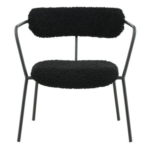 Venture Home Møbel24 Fluffy Lenestol Teddy Stoff Svart. 1670986-03-0 1670986-01-0 Venture Home Møbel24 Fluffy Lenestol Teddy Stoff Svart. 1670986-03-0 1670986-01-0