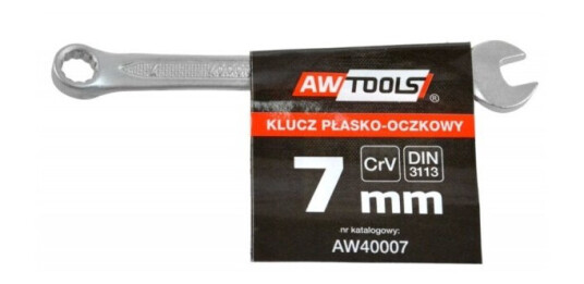 Awtools Kombinasjonsnøkkel 7 Mm (Aw40007)