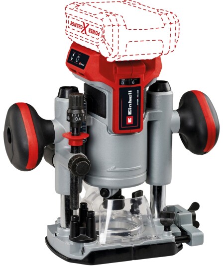 Einhell Overfres Tp-Ro 18 Li BL Børsteløs 18 v (Uten Batteri Og Lader)