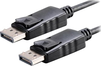 Akasa Displayport Kabel Displayport Hann Til Displayport Hann 2 M Låst Svart