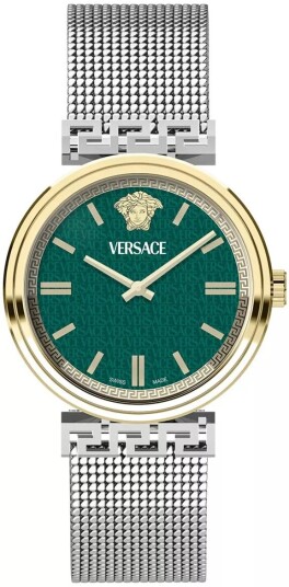 Versace Dameklokke VETCA0524 Mythos Grønn/Stål Ø36 mm
