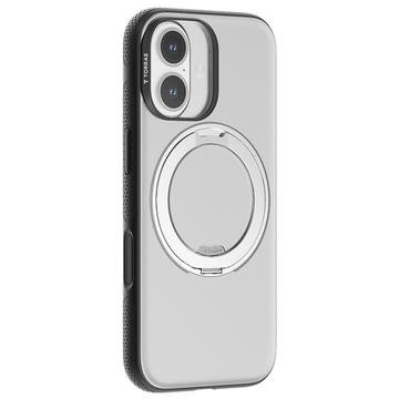Torras iPhone 17 O Fitness deksel med 360 kickstand   MagSafe kompatibel   Svart