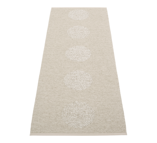 Pappelina VERA 2.0 matte lin stone metallic 70x200 cm
