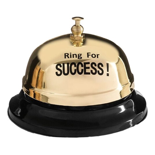 Gadget Master Bordbjelle Ring for Success!