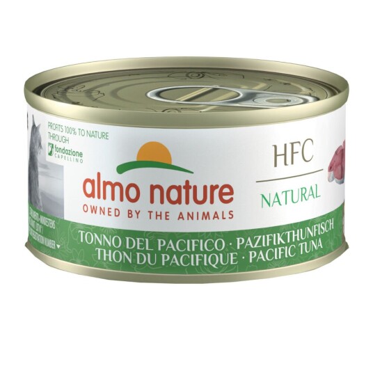 Almo Nature Hfc Almo Nature 6 X 70 G Hfc Natural Pazifiktunfisk