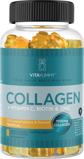 VitaYummy Collagen, Tropisk, 60 stk.