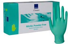 Abena Classic Sensitive Powder Free Nitrile Gloves Green 100 stk. Abena Classic Sensitive Powder Free Nitrile Gloves Green 100 stk.