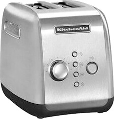 KitchenAid Brødrister 2-skiver 1100W Rustfritt Stål med Bagelfunksjon 5KMT221ESX