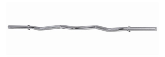 Master Fitness Master Curlstang 25 mm Forkrommet