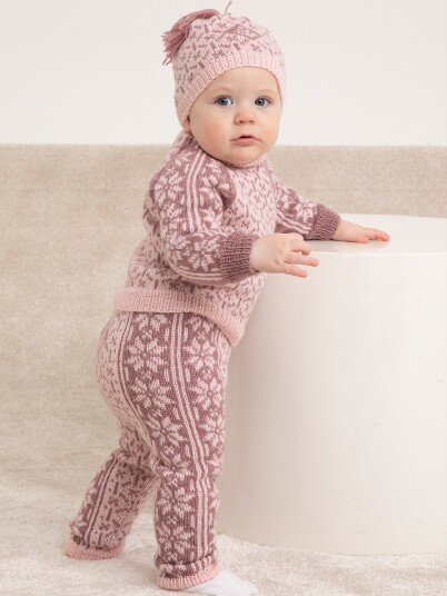 Viking Garn 2304 03A Ellinor Genser Bukse Og Lue