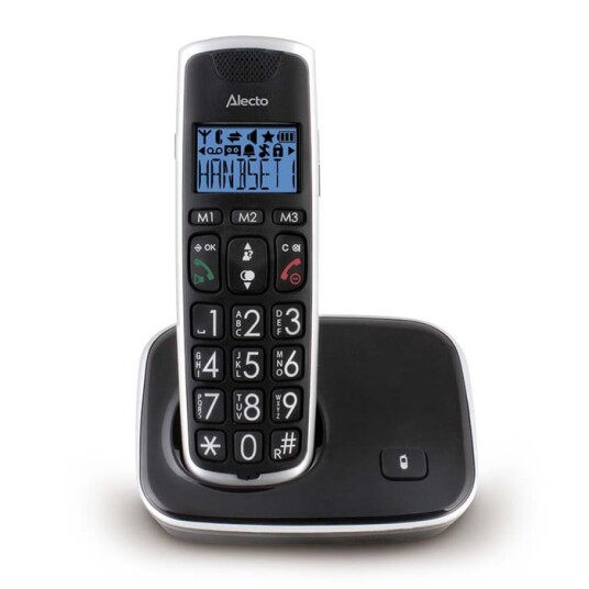 DECT telefon Alecto FX 6000 1 hodetelefon + basestasjon DECT telefon Alecto FX 6000 1 hodetelefon + basestasjon