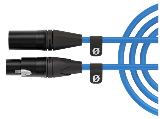 Røde Premium XLR-kabel 3m Blå Røde Premium XLR-kabel 3m Blå