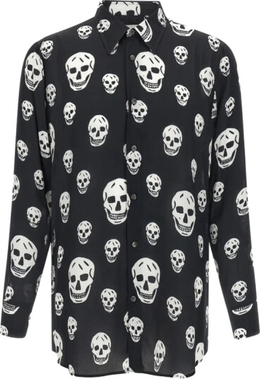 Alexander McQueen Herre Skjorter Flerfarget XL,