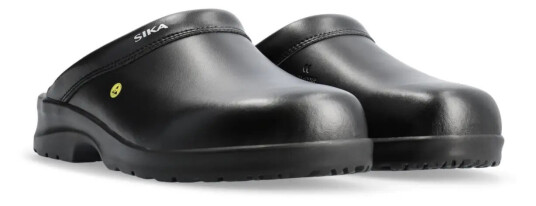 Sika Arbeidsklogg 19468 Fusion Clog Esd Unisex Str. 43 Sort Par