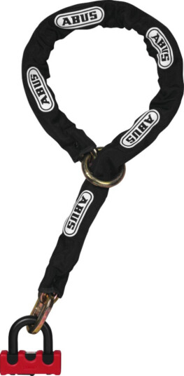 ABUS Granit Power XS 67 10KS Black Loop Kjedelås 120 cm Svart ABUS Granit Power XS 67 10KS Black Loop Kjedelås 120 cm Svart