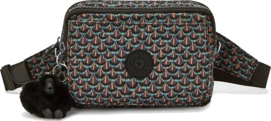 Kipling Abanu Multi mini 2 in 1 Crossbody og midjeveske Geo Feather