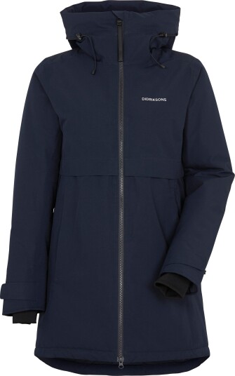 Didriksons Women's Helle Parka 6 Dark Night Blue 36 Didriksons Women's Helle Parka 6 Dark Night Blue 36