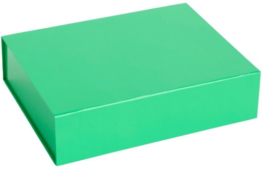 Hay Colour Storage S boks med lokk 25,5 x 33 cm Vibrant green