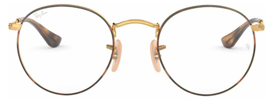 Ray-Ban briller Round Metal Gul Small Hel ramme i Metall Rund Ray-Ban briller Round Metal Gul Small Hel ramme i Metall Rund