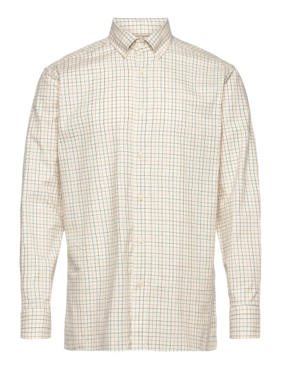 Chevalier Baron Shooting Fit Stretch Shirt Cream L