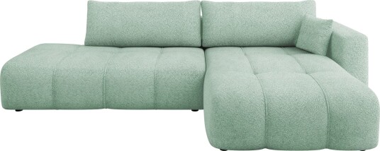 Flo Sovesofa med sjeselong 4 seter   Hvit