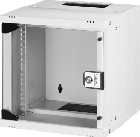 Digitus Soho Pro Series Rack Skap Veggmonterbar Ral 7035 Lysegrå 6U 10"