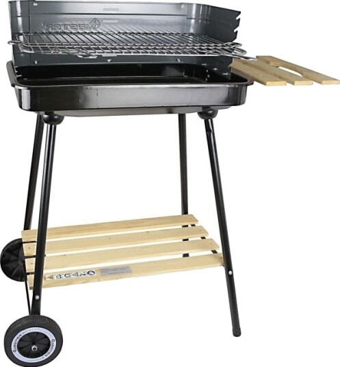Master Rektangulær Grill Med Sidehylle Mg905 Master Rektangulær Grill Med Sidehylle Mg905