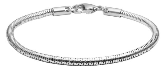 Captena Snake Armbånd Rustfritt Stål DU20095 - Herre - Stainless Steel