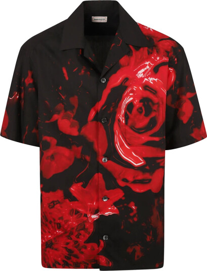 Alexander McQueen Herre Skjorter Svart M,