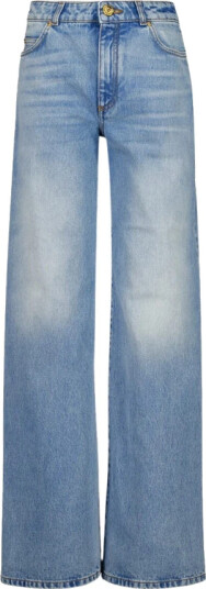 Balmain, Dame, Jeans, Blå, M,
